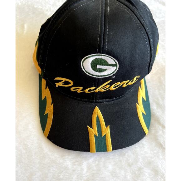 Green Bay Packers Vintage snapback Baseball Hat Fresh Caps adjustable back - Picture 1 of 8